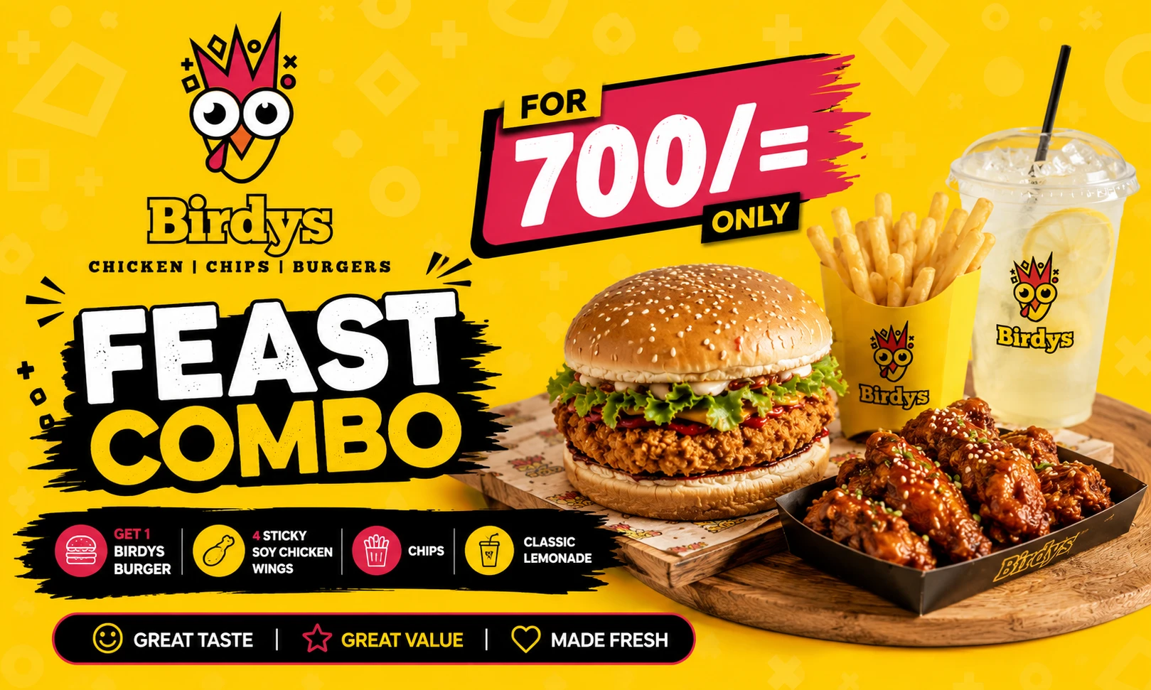Birdys Feast Combo