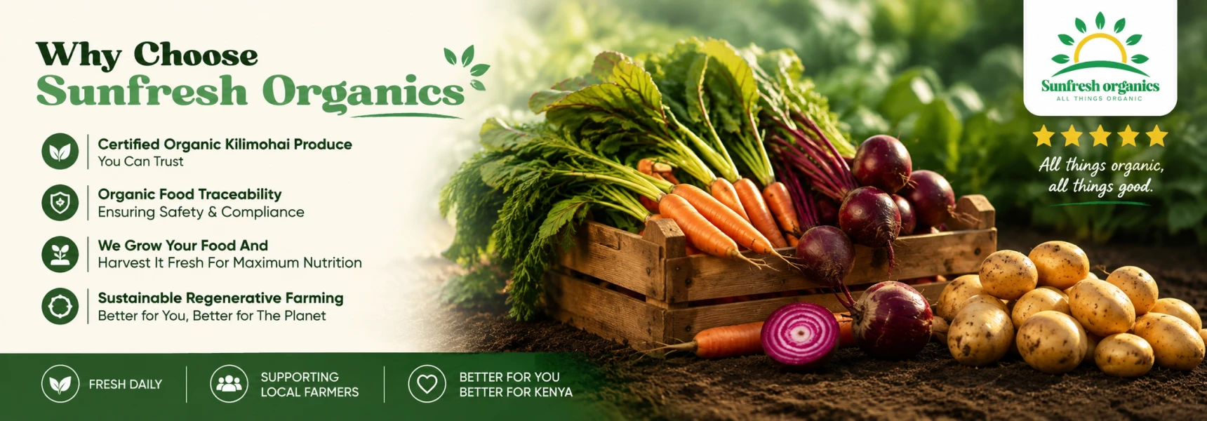 Why Choose Sunfresh Organics
